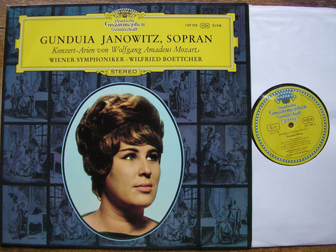 GUNDULA JANOWITZ SINGS MOZART CONCERT ARIAS JANOWITZ / VIENNA SYMPHONY / BOETTCHER 139 198