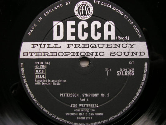 decca, 6265, 1966, original, wide, band, grooved, extremely,