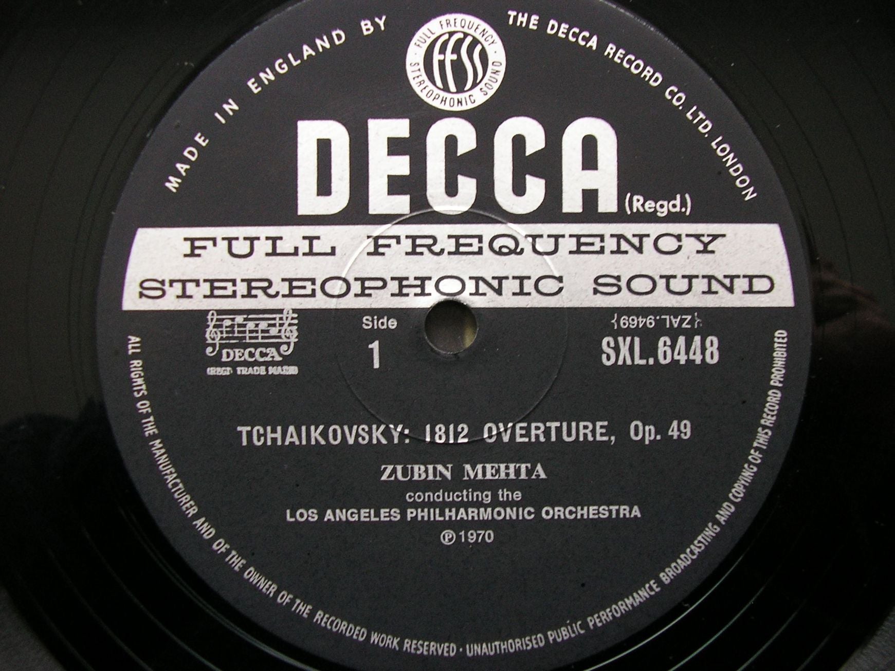 decca, 6448, 1970, original, wide, band,