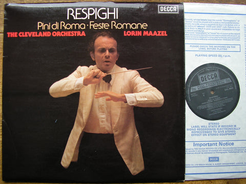 50 YEARS ON LP - RESPIGHI: PINES OF ROME / FOUNTAINS OF ROME