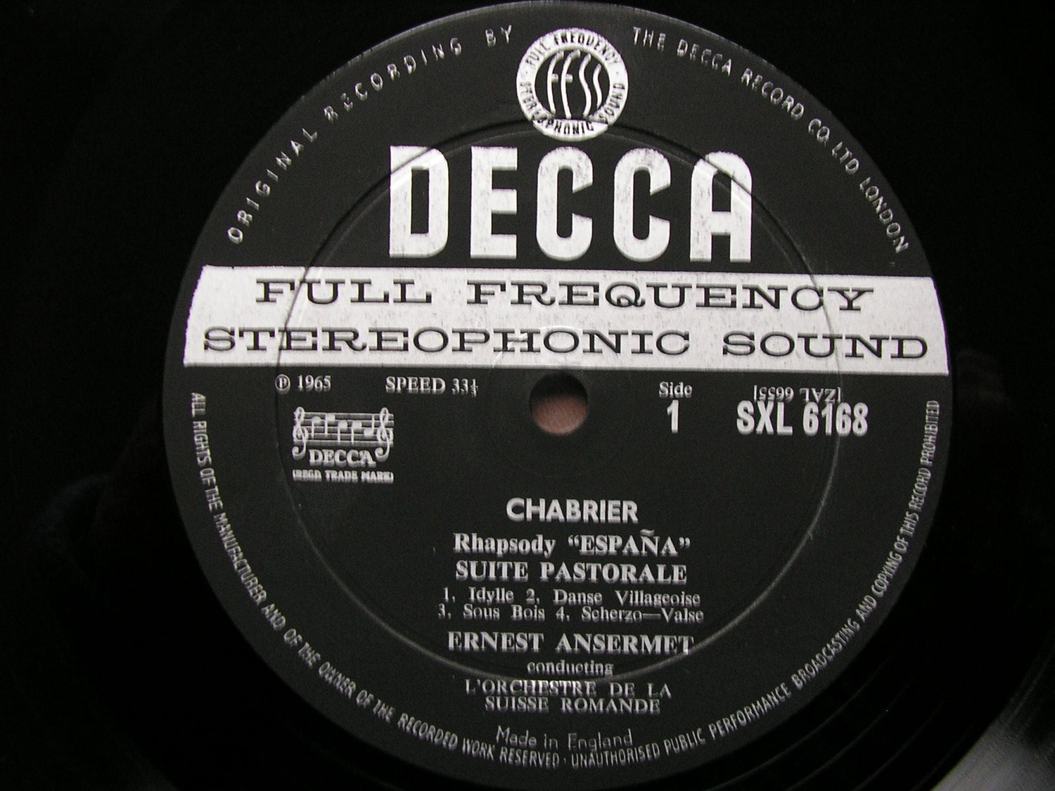 Decca SXL