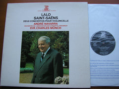 LALO & SAINT-SAENS: CELLO CONCERTOS    NAVARRA / LAMOUREUX ORCHESTRA / MUNCH   STU 70255