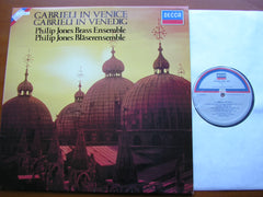 GABRIELI IN VENICE: MUSIC OF ANDREA & GIOVANNI GABRIELI      PHILIP JONES BRASS ENSEMBLE     SXDL 7581