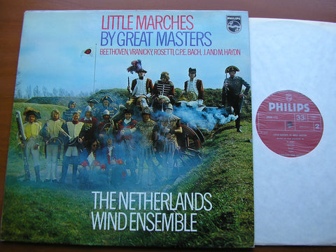 LITTLE MARCHES BY GREAT MASTERS:  HAYDN / BACH / BEETHOVEN / VRANICKY / ROSETTI    NETHERLANDS WIND ENSEMBLE    6599 172