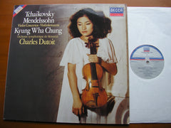 MENDELSSOHN & TCHAIKOVSKY: VIOLIN CONCERTOS     CHUNG / MONTREAL SYMPHONY / DUTOIT    SXDL 7558