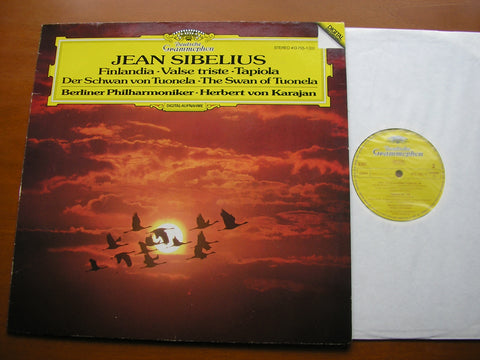 SIBELIUS: FINLANDIA / VALSE TRISTE / TAPIOLA / THE SWAN     KARAJAN / BERLIN PHILHARMONIC     413 755