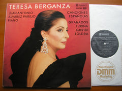 TERESA BERGANZA SINGS SPANISH SONGS: GRANADOS / TURINA / GURIDI / TOLDRA       BERGANZA / PAREJO     D 8704