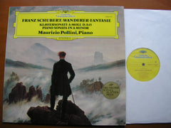 SCHUBERT: WANDERER FANTASIE / PIANO SONATA D845      MAURIZIO POLLINI       2530 473