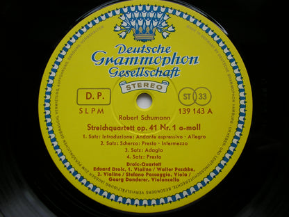 SCHUMANN: STRING QUARTETS Op. 41 Nos. 1 & 2      DROLC QUARTET     139 143