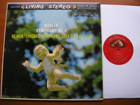 MAHLER: SYMPHONY No. 4     DELLA CASA / CHICAGO SYMPHONY / REINER     LSC 2364