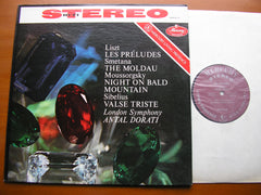 LISZT / SMETANA / SIBELIUS / MOUSSORGSKY: ORCHESTRAL WORKS     DORATI / LONDON SYMPHONY    SR 90214