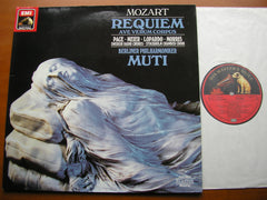 MOZART: REQUIEM / AVE VERUM CORPUS      SOLOISTS / BERLIN PHILHARMONIC / MUTI    749640