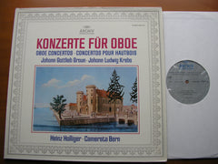 GRAUN / KREBS: OBOE CONCERTOS     HOLLIGER / CAMERATA BERN     2533 412