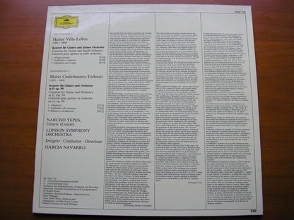 VILLA - LOBOS & CASTELNUOVO - TEDESCO: GUITAR CONCERTOS     YEPES / LONDON SYMPHONY / NAVARRO     2530 718