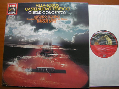 VILLA - LOBOS & CASTENUOVO - TEDESCO: GUITAR CONCERTOS    MORENO / CITY OF MEXICO SYMPHONY / BATIZ     27 0330