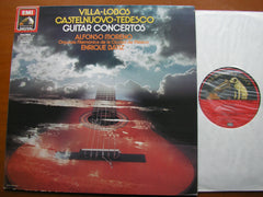 VILLA - LOBOS & CASTENUOVO - TEDESCO: GUITAR CONCERTOS    MORENO / CITY OF MEXICO SYMPHONY / BATIZ     27 0330