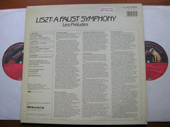 LISZT: A FAUST SYMPHONY / LES PRELUDES     WINBERGH / PHILADELPHIA ORCHESTRA / MUTI   2LP    SLS 1435703