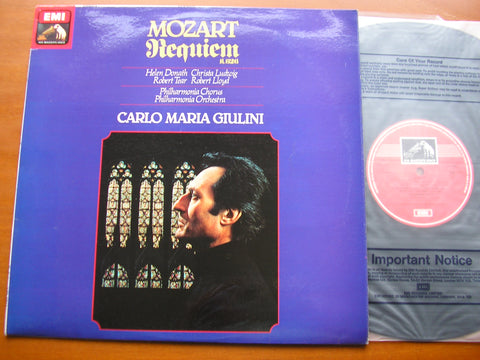 MOZART: REQUIEM     SOLOISTS / PHILHARMONIA / GIULINI     ASD 3723