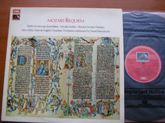 MOZART: REQUIEM     SOLOISTS / ENGLISH CHAMBER ORCHESTRA / DANIEL BARENBOIM    ASD 2788