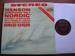 HANSON: SYMPHONY No. 1 'Nordic' / FANTASY VARIATIONS ON A THEME OF YOUTH     HANSON / EASTMAN ROCHESTER ORCHESTRA    SR 90165