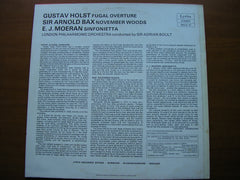 HOLST: FUGAL OVERTURE / MOERAN: SINFONIETTA / BAX: NOVEMBER WOODS    BOULT / LONDON PHILHARMONIC    SRCS 37