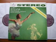 DELIBES: SYLVIA   complete ballet      FISTOULARI / LONDON SYMPHONY   2 LP   SR 2 9006