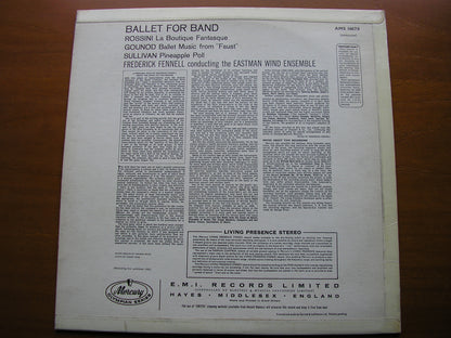 BALLET FOR BAND: SULLIVAN / GOUNOD / ROSSINI      FENNELL / EASTMAN WIND ENSEMBLE    AMS 16070