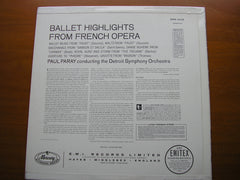 BALLET FROM FRENCH OPERA: BIZET / GOUNOD / THOMAS / BERLIOZ / MASSENET / SAINT-SAENS      PARAY / DETROIT SYMPHONY   AMS 16138