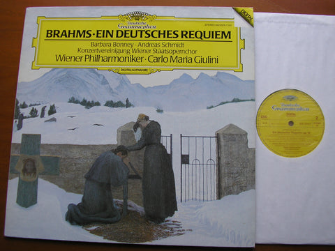 BRAHMS: A GERMAN REQUIEM     SOLOISTS / VIENNA PHILHARMONIC / GIULINI     423 574