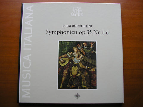 BOCCHERINI: SIX SYMPHONIES Op. 35      BOLOGNA PHILHARMONIC / EPHRIKIAN    3LP    SKH 24 T 1-3