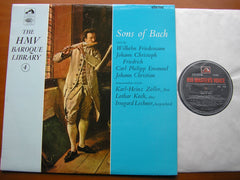 SONS OF BACH: CPE / JC / JCF / WF BACH   CHAMBER MUSIC     HQS 1039