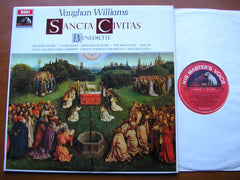 VAUGHAN WILLIAMS: SANCTA CIVITAS / BENEDICITE     SOLOISTS / KINGS COLLEGE / LONDON SYMPHONY / DAVID WILLCOCKS    ASD 2422