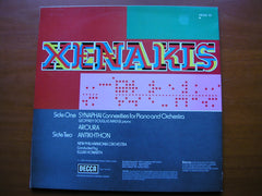 XENAKIS: SYNPHAI / AROURA / ANTIKHTHON     GEOFFREY MADGE / NEW PHILHARMONIA / HOWARTH     HEAD 13