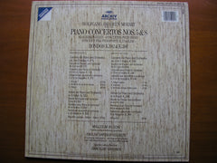 MOZART: PIANO CONCERTOS Nos. 5 & 8      BILSON / ENGLISH BAROQUE SOLOISTS / GARDINER    415 990