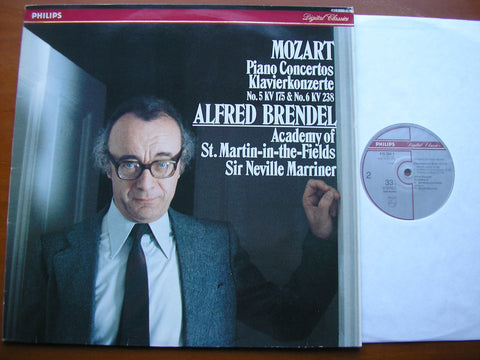 MOZART: PIANO CONCERTOS Nos. 5 & 6        BRENDEL / ASMIF / MARRINER    416 366