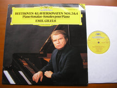 BEETHOVEN: PIANO SONATAS Nos.2 & 4   EMIL GILELS   415 481