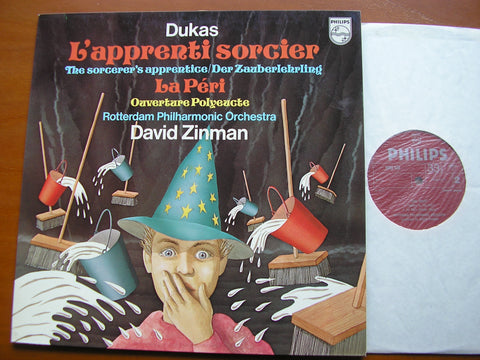 DUKAS: LA PERI / POLYEUCTE / L'APPRENTI SORCIER     DAVID ZINMAN / ROTTERDAM PHILHARMONIC    9500 533