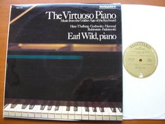 THE VIRTUOSO PIANO: HERZ / THALBERG / GODOWSKY / HUMMEL / RUBINSTEIN / PADEREWSKI        EARL WILD     VSD 71119