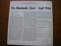 THE DAEMONIC LISZT: REMINISCENCES OF MEYERBEER & MOZART / MEPHISTO WALTZ & POLKA / GNOMENREIGEN      EARL WILD     VCS 10041