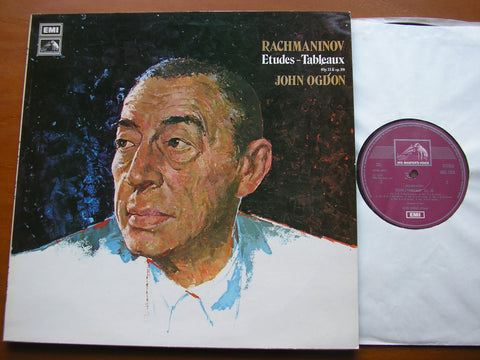 RACHMANINOV: ETUDES - TABLEAUX Op. 33 & Op. 39      JOHN OGDON     HQS 1329