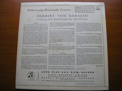 PHILHARMONIA PROMENADE CONCERT       KARAJAN / PHILHARMONIA     SAX 2404