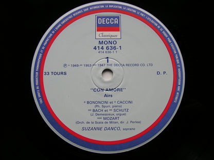 CON AMORE: SONGS / LIEDER / ARIAS      SUZANNE DANCO      414 635