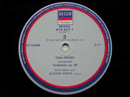 CON AMORE: SONGS / LIEDER / ARIAS      SUZANNE DANCO      414 635