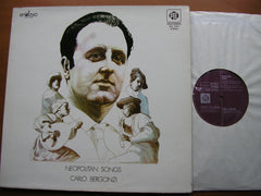 NEAPOLITAN SONGS: CARDILLO / DE CURTIS / CAPUA / TAGLIFERRI / CIOFFI / FALVO      CARLO BERGONZI / MADRID CHAMBER ORCHESTRA / PESSINA     NEL 2001