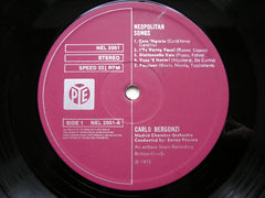 NEAPOLITAN SONGS: CARDILLO / DE CURTIS / CAPUA / TAGLIFERRI / CIOFFI / FALVO      CARLO BERGONZI / MADRID CHAMBER ORCHESTRA / PESSINA     NEL 2001