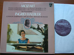 MOZART: PIANO CONCERTOS Nos. 6 & 9      HAEBLER / LONDON SYMPHONY / ROWICKI     SAL 3728