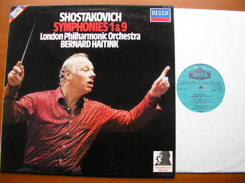 SHOSTAKOVICH: SYMPHONIES Nos. 1 & 9      HAITINK / CONCERTGEBOUW ORCHESTRA    SXDL 7515