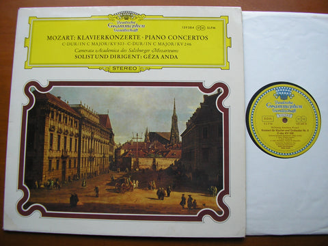 MOZART: PIANO CONCERTOS Nos. 8 & 25      GEZA ANDA / CAMERATA ACADEMICA DES SALZBURGER MOZARTEUMS     139 384