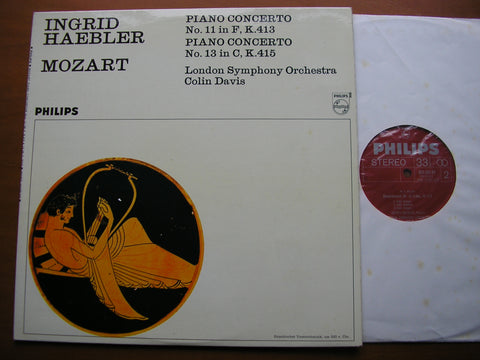 MOZART: PIANO CONCERTOS Nos. 11 & 13      HAEBLER / LONDON SYMPHONY / DAVIS     SAL 3645