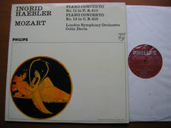 MOZART: PIANO CONCERTOS Nos. 11 & 13      HAEBLER / LONDON SYMPHONY / DAVIS     SAL 3645